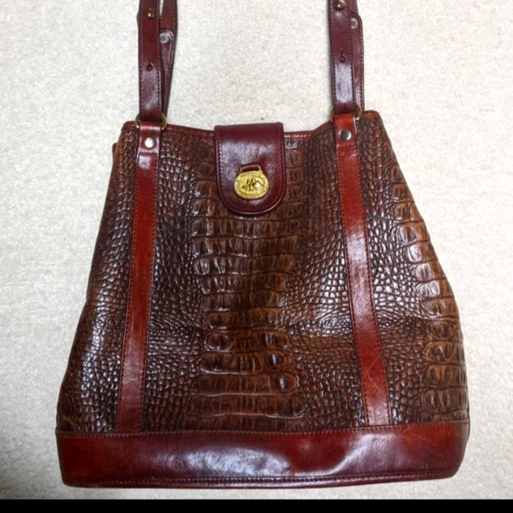 Brahmin Daphne Melbourne Toasted Shoulder Bag